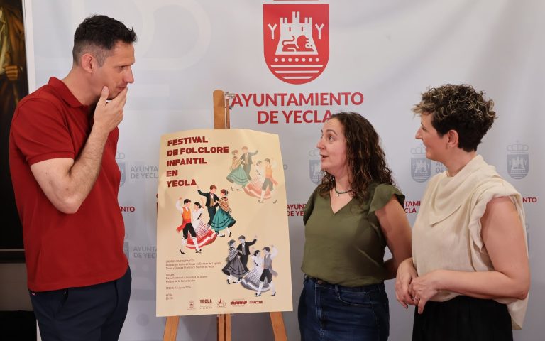 Yecla celebrará este sábado el I Festival de Folclore Infantil